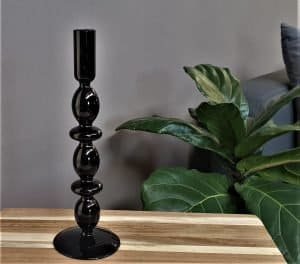 Elegant Glass Candle Holder