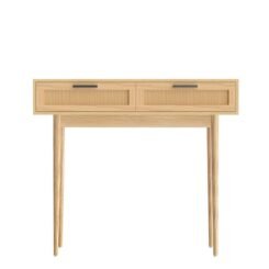 Rattan Console Hallway Table