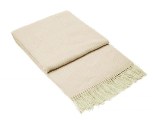 Throw Rug Merino Wool & Cashmere - Blush