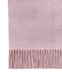 Alternative view of Throw Blanket Merino Wool Blend - Blush