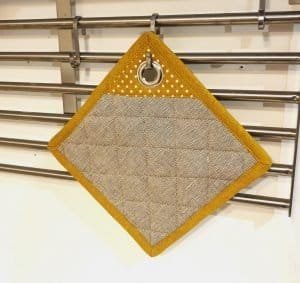 Alternative view of Pot Holder Cotton Mustard
