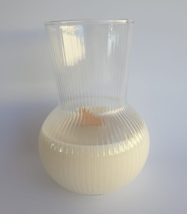 Ribbed Vase Candle - Image 3