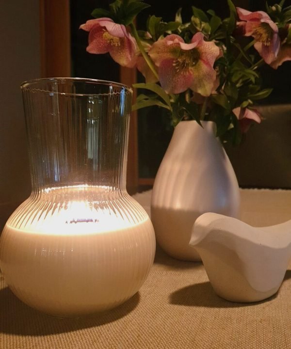 Ribbed Vase Candle - Image 4