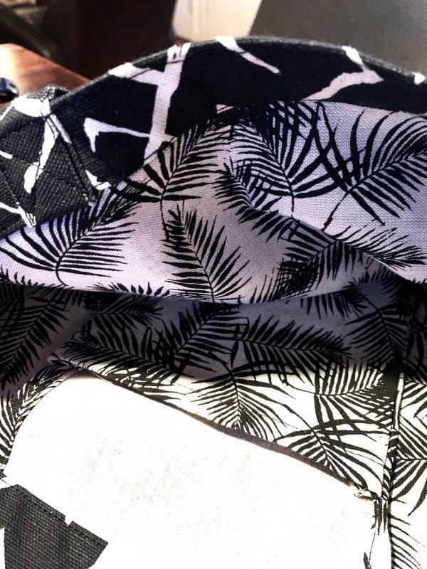 Alternative view of Tote Bag - Black & White Tribal