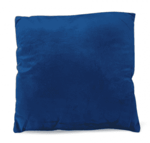 Velour Ming Blue Cushion 45cm x 45cm