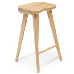 Alternative view of Bar Stool - Natural 65.5cm Set of 2