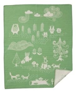 Baby Organic Cotton Blanket Little Bear