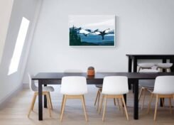 Alternative view of Whale Watching Abstract Print