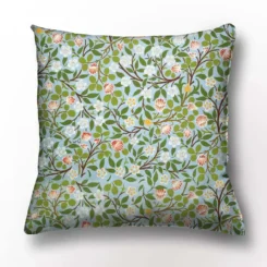 Red Clover Pure Organic Linen Cushion Cover 45cm x 45cm