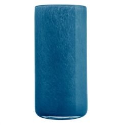 Ingrid Glass Vase Blue 28cm