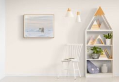 Alternative view of Wall Art Photography Polar Bear