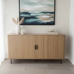 Alternative view of Florence 2 Door Buffet Sideboard Oak