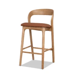 Natural Bar Stool Naxos Tan